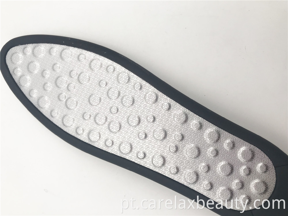 Pedicure Foot Arquivo Pé de aço inoxidável de dupla face para calos de pele seca seca morta